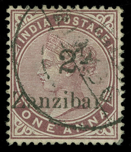 Zanzibar Scott 19 Gibbons 24 Used Stamp