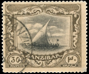 Zanzibar Scott 177 Gibbons 297 Used Stamp
