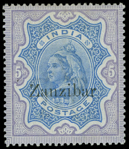 Zanzibar Scott 16d Gibbons 21m Superb Mint Stamp
