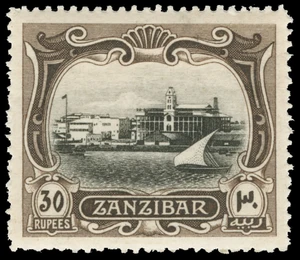 Zanzibar Scott 115 Gibbons 241 Never Hinged Stamp