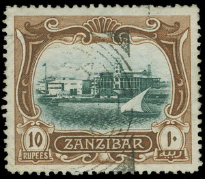 Zanzibar Scott 113 Gibbons 239 Superb Used Stamp