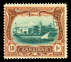 Zanzibar Scott 113 Gibbons 239 Used Stamp (1)