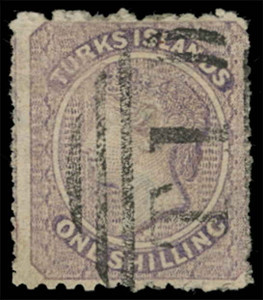 Turks Islands Scott 6 Gibbons 6 Used Stamp (1)
