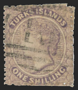 Turks Islands Scott 6 Gibbons 6 Used Stamp