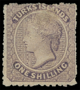 Turks Islands Scott 6 Gibbons 6 Mint Stamp (1)
