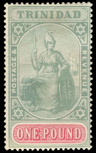 Trinidad Scott 90v Gibbons 124a Mint Stamp