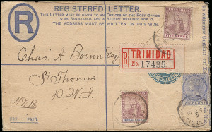 Trinidad Scott 79 Gibbons 117 on Cover