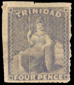 Trinidad Scott 23b Gibbons 40 Mint Stamp