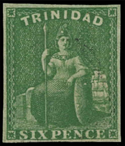 Trinidad Scott 16 Gibbons 28 Used Stamp (2)