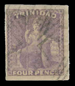 Trinidad Scott 15 Gibbons 25 Used Stamp (1)