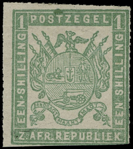 Transvaal Scott 6a Gibbons 6a Mint Stamp
