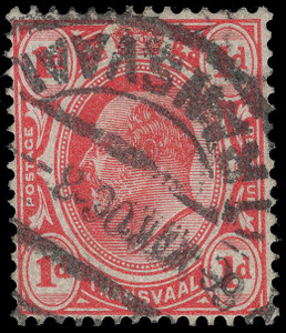 Transvaal Scott 282a Gibbons 274b Used Stamp
