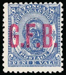 Tonga Scott O4 Gibbons O4 Mint Stamp