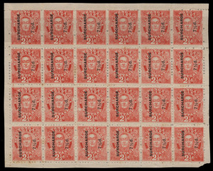 Tonga Scott 35-35a Gibbons 31-31e Block of Set of Stamps