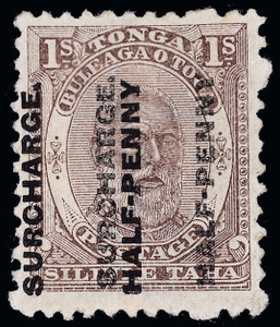 Tonga Scott 22a Gibbons 22c Mint Stamp