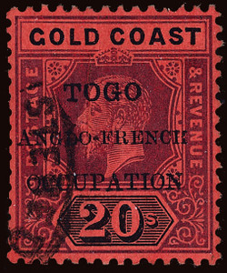 Togo Scott 76V1 Gibbons 46a Used Stamp
