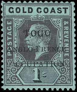 Togo Scott 72V3 Gibbons 41f Mint Stamp (1)