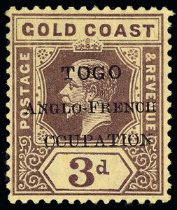 Togo Scott 70V4 Gibbons 38f Mint Stamp