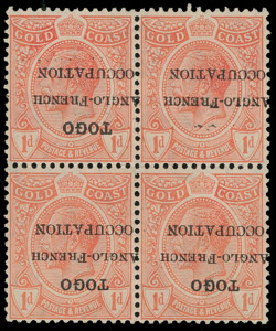 Togo Scott 67 Gibbons 35ha Block of Stamp