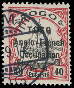 Togo Scott 54 Gibbons 20 Used Stamp