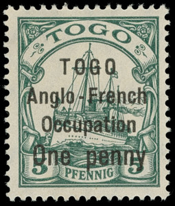 Togo Scott 34 Gibbons 13 Superb Mint Stamp