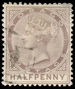 Tobago Scott 8 Gibbons 8 Used Stamp
