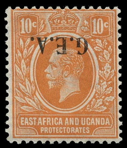 Tanganyika Scott 9v Gibbons 73v Mint Stamp