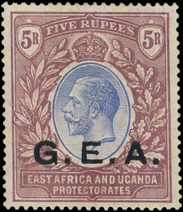 Tanganyika Scott 1-7 Gibbons 63-68 Mint Set of Stamps