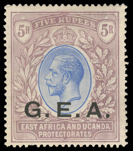 Tanganyika Scott 1-7 Gibbons 63-68 Mint Set of Stamps (3)