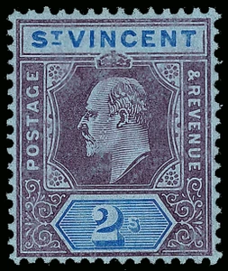 St. Vincent Scott 87v Gibbons 91v Mint Stamp
