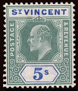 St. Vincent Scott 71-79 Gibbons 76-84 Mint Set of Stamps