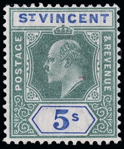 St. Vincent Scott 71 Gibbons 76-84 Mint Set of Stamps