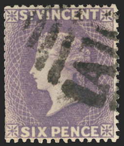 St. Vincent Scott 51 Gibbons 52 Used Stamp (1)