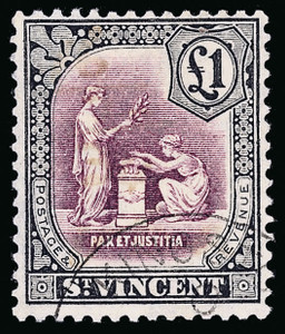 St. Vincent Scott 118-1331 Gibbons 131-141 Used Set of Stamps