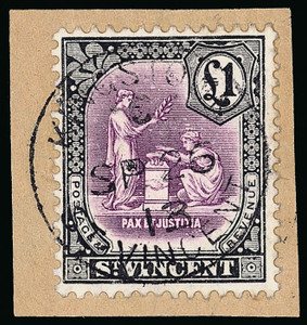 St. Vincent Scott 104-116 Gibbons 108-120 Used Set of Stamps