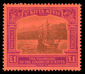 St. Kitts-Nevis Scott 64 Gibbons 60 Mint Stamp