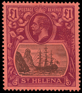 St. Helena Scott 95-99 Gibbons 92-96 Mint Set of Stamps (1)