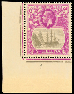 St. Helena Scott 85V3 Gibbons 104c Mint Stamp