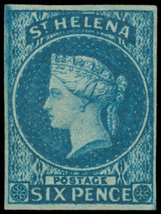 St. Helena Scott 1 Gibbons 1 Mint Stamp (1)