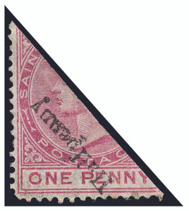 St. Christopher Scott 17b Gibbons 23b Mint Stamp