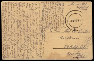 South-West Africa Scott 0.3 Gibbons 0.3 on Cover