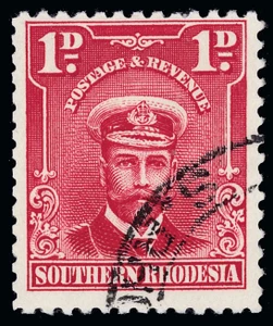 Southern Rhodesia Scott 2b Gibbons 2d Used Stamp