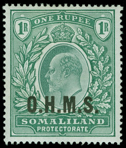 Somaliland Protectorate Scott O15 Gibbons O15 Mint Stamp Somaliland Protectorate Scott O15 Gibbons O15 Mint Stamp