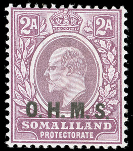 Somaliland Protectorate Scott O13 Gibbons O12 Mint Stamp (5)