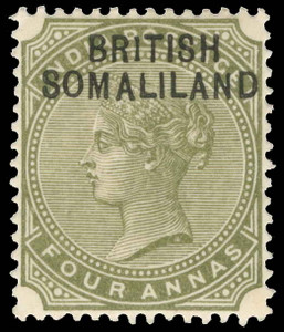 Somaliland Protectorate Scott 6c Gibbons 6a Mint Stamp