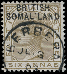 Somaliland Protectorate Scott 13e Gibbons 7v Used Stamp