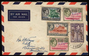 Solomon Islands Scott 68-75 Gibbons 61-68 on Cover