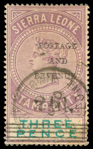 Sierra Leone Scott 48-51 Gibbons 55-58 Used Set of Stamps