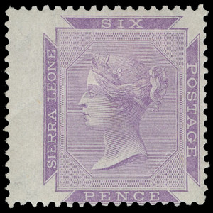 Sierra Leone Scott 1a Gibbons 1 Mint Stamp
