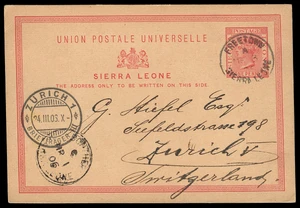Sierra Leone Scott 89.4 Gibbons 98.4 on Cover